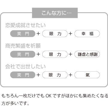 恋愛成就、出生、商売繁盛をのぞむ方に最適